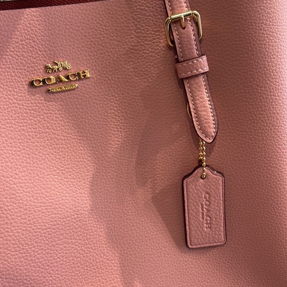 Coach Zip Top Tote 
IM/Pink - Picture 4 of 16